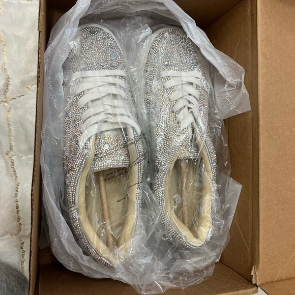 Betsey Johnson Rhinestone Women's Sidny Sneaker size 8.5 - Picture 7 of 10